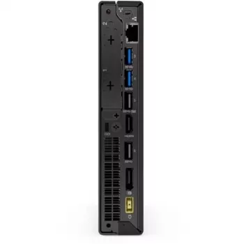 Refurbished Lenovo ThinkCentre M720q Tiny επιτραπέζιος υπολογιστής - Intel Core i5-8500T, 8GB DDR4, 256GB NVMe SSD, Windows 11 Pro, Wi-Fi 5, Bluetooth 5.0, Gigabit Ethernet, 1x USB-C, 5x USB-A, 2x DisplayPort, 1x HDMI
