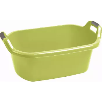 CURVER οβάλ μπολ πολλαπλών χρήσεων με λαβές 55L πράσινο