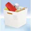 CURVER My Style τετράγωνο καλάθι αποθήκευσης 25L κρεμ