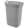 CURVER Knit 57L κουτί απλύτων ανοιχτό γκρι