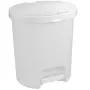 CURVER Deco Bin κάδος με πεντάλ 25L 36x41cm λευκό