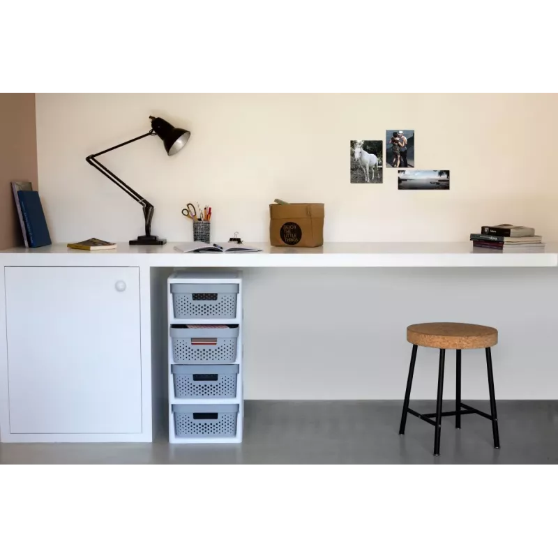 Curver Infinity 11L 4θέσιο ρολό 30x36x69cm γκρι