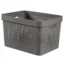 CURVER Infinity Recycled κουτί 17L 36x27x22cm Dark Grey
