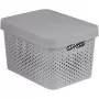 Curver Infinity Recycled 17L κουτί αποθήκευσης 36x27x22cm γκρι