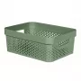 CURVER Infinity Recycled Box 11L 36x27x14cm πράσινο