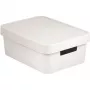 Curver Infinity Recycled 11L κουτί αποθήκευσης με καπάκι, λευκό