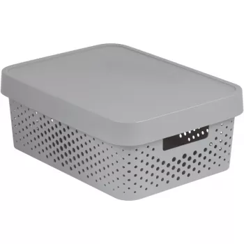 CURVER Recycled Infinity 11L κουτί αποθήκευσης 36x27x14 cm γκρι
