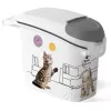 CURVER Pets Life Δοχείο αποθήκευσης τροφής σκύλου & γάτας 6 kg 15 L 23x50x36 cm