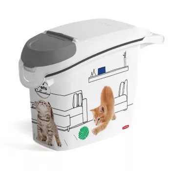 CURVER Pets Life Δοχείο αποθήκευσης τροφής σκύλου & γάτας 6 kg 15 L 23x50x36 cm