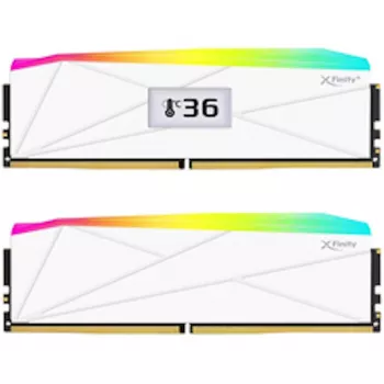 V-Color Manta XFinity+ aRGB DDR5-6000 RAM, CL28, XMP/EXPO - 32 GB Dual-Kit, Λευκό
