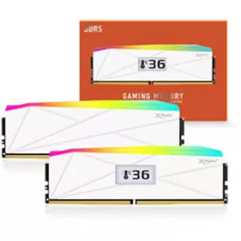 V-Color Manta XFinity+ aRGB DDR5-6000 RAM, CL28, XMP/EXPO - 32 GB Dual-Kit, Λευκό