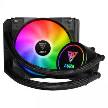 GAMDIAS Aura GL120 120mm ARGB AIO Υδρόψυκτη CPU 16321-01600-30000-G