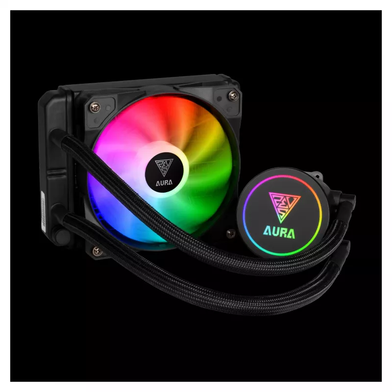 GAMDIAS Aura GL120 120mm ARGB AIO Υδρόψυκτη CPU 16321-01600-30000-G
