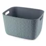 CURVER Softex L Καλάθι Αποθήκευσης 19L Ορθογώνιο Πετρόλ Υφαντή Υφή