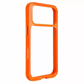 Evelatus Apple iPhone 17 Pro LiveCase Υβριδική Θήκη με Βάση PC+TPU Πορτοκαλί