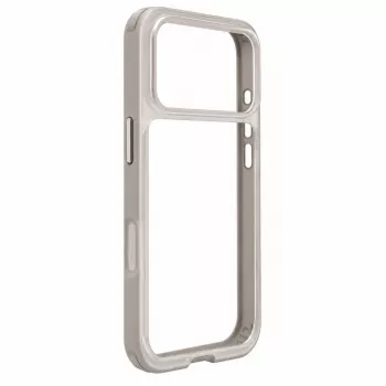 Evelatus Apple iPhone 17 Pro LiveCase Υβριδική Θήκη Βάση PC+TPU Ασημί