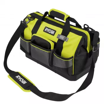 RYOBI Μικρή Τσάντα Εργαλείων RSSSTB1 – Ανθεκτική Τσάντα Χειρός από Πολυεστέρα με Ιμάντα Ώμου, Πράσινο/Μαύρο