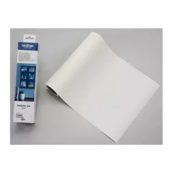 Brother PACB01 Ρολό Χαρτιού Χωρίς Τέλος - 27,9 cm x 4,94 m, Λευκό, Θερμικό, 1 Ρολό