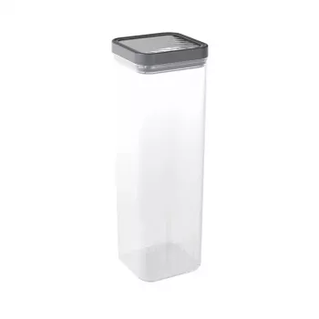 CURVER Kara Δοχείο Αποθήκευσης Ξηρών Τροφίμων 2,4L Διάφανο/Σκούρο Γκρι