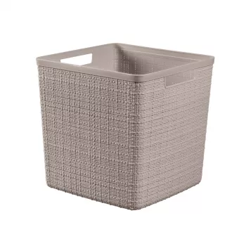 CURVER Καλάθι Jute Τετράγωνο 17L 28x28x27cm Μπεζ