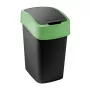 CURVER Flip Bin 9L Μαύρο/Πράσινο Καλάθι αχρήστων