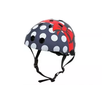 Hornit Polka Dot Παιδικό κράνος ποδηλάτου 48-53cm με φως LED
