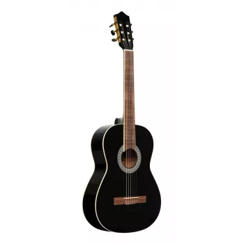 Stagg SCL60 BLK Κλασική Κιθάρα 4/4 Καπάκι Ελάτης Μαύρο Γυαλιστερό