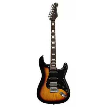 Stagg SES-60 SNB Ηλεκτρική Κιθάρα - Sonic Blue, Μαγνήτες SSS, Σώμα Σκλήθρας