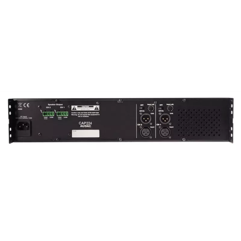 AUDAC CAP224 Ενισχυτής Ήχου 2.0 Καναλιών