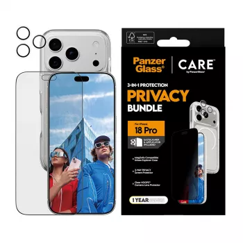 PanzerGlass PG PGC Privacy Flagship 3-in-1 Bundle για iPhone 18 Pro