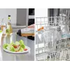 LEIFHEIT Σέικερ σαλάτας 300 ml, Διαφανές/Πράσινο