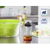 LEIFHEIT Σέικερ σαλάτας 300 ml, Διαφανές/Πράσινο