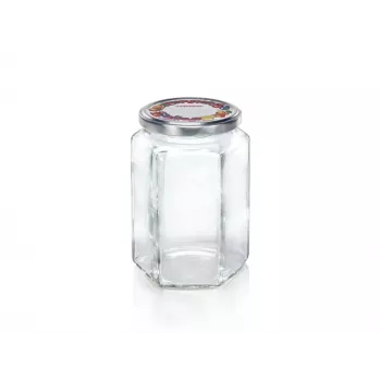 LEIFHEIT Εξαγωνικό γυάλινο δοχείο 770 ml