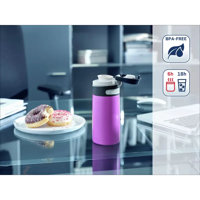 Leifheit Thermos Flip 350 ml, Μωβ