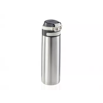 LEIFHEIT Thermo Mug Flip 600 ml Ασημί