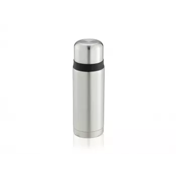 LEIFHEIT Thermos Coco 0,75L θερμός με μόνωση κενού, ανοξείδωτο με γυάλινο εσωτερικό δοχείο, ασημί