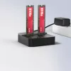 AXAGON ADSA-M2C22L Dock για δύο M.2 NVMe SSD, USB-C 20Gbps, λειτουργία κλωνοποίησης