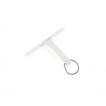 LEIFHEIT Cabino 24cm καθαριστής ντους με άγκιστρο βεντούζας, λευκό/γκρι