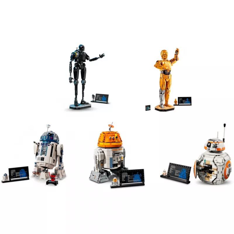 LEGO Star Wars Droid Bundle (BB-8, R2-D2, BB-9E) ρομπότ-droid ελεγχόμενα από εφαρμογή