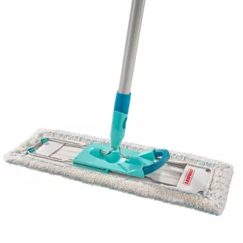 Leifheit Profi XL Cotton Plus κάλυμμα σφουγγαρίστρας δαπέδου με αναδιπλούμενη λαβή, 42 cm