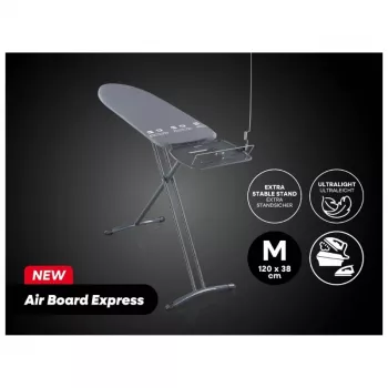 LEIFHEIT Air Board Express M Σιδερώστρα Μαύρο 120x38cm