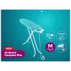 LEIFHEIT Air Board M Compact Plus Σιδερώστρα 120x38cm με τεχνολογία Thermo-Reflect