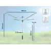 LEIFHEIT Απλώστρα Linomatic V 400