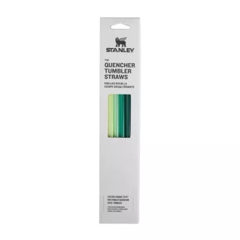 STANLEY Σετ καλαμιών με 4 τεμάχια για The Quencher Travel Tumbler 0,89L, επαναχρησιμοποιούμενα καλαμάκια πλαστικά χωρίς BPA, Πράσινο