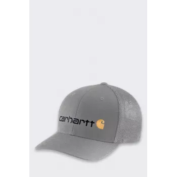 Carhartt Rugged Flex Oakland Cap Asphalt - Καπέλο baseball από ελαστικό βαμβάκι με ταινία ιδρώτα FastDry