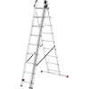 HAILO ProfiStep Combi σκάλα αλουμινίου 3x9 σκαλοπάτια