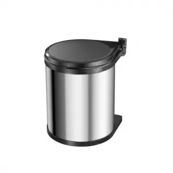 HAILO Compact-Box M 15L κάδος απορριμμάτων με πεντάλ από ανοξείδωτο ατσάλι με καπάκι Soft-Close