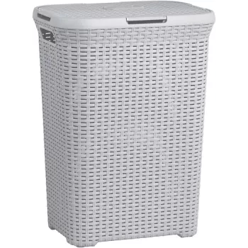 Curver Natural Style καλάθι απλύτων 60L ανοιχτό γκρι
