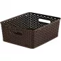 CURVER καλάθι My Style M 13L σκούρο καφέ