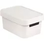 CURVER Infinity Recycled 4,5L κουτί αποθήκευσης με καπάκι, 27 x 19 x 12 cm, λευκό